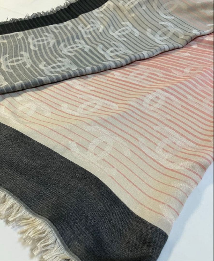 シャネルストール　大判シャネルショール　CHANELストールCHANELマフラー