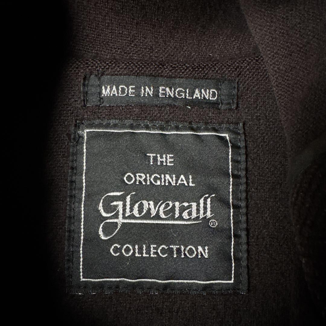 極上ヘリンボーン 英国製 グローバーオール ダッフルコート 茶 希少