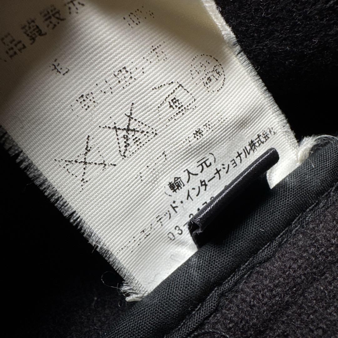 極上ヘリンボーン 英国製 グローバーオール ダッフルコート 茶 希少