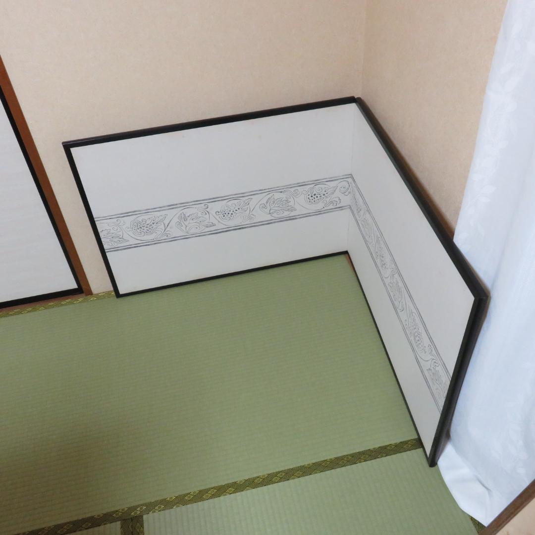 ひ-ちゃん専用 風炉先屏風 茶道具 屏風 茶の湯 シミ 小傷