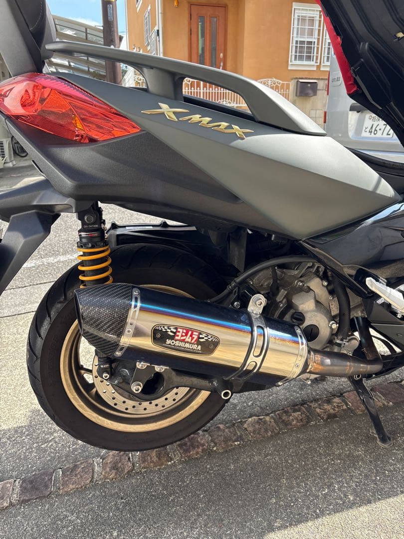 XMAX SG42J YOSHIMURA R-77J ヨシムラマフラー書類付
