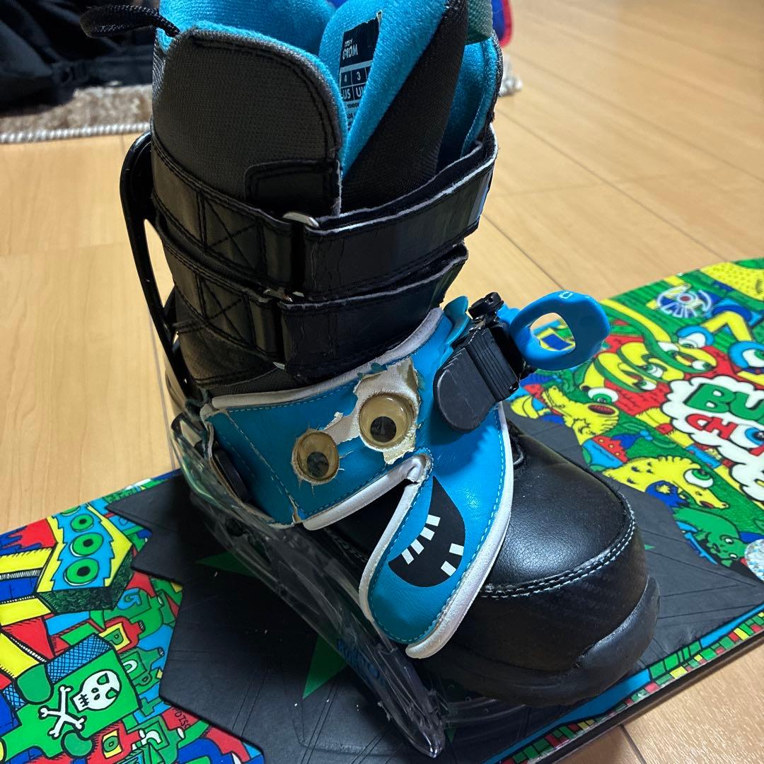120 BURTON KIDS スノーボード3点セット