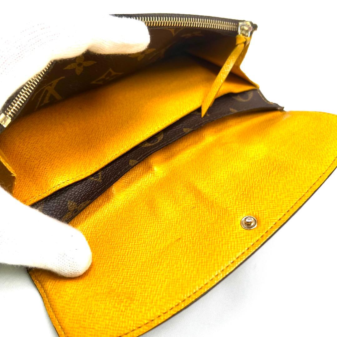 ルイヴィトン モノグラム ポルトフォイユ エミリー ミモザ M60698