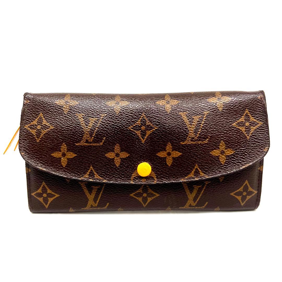 ルイヴィトン モノグラム ポルトフォイユ エミリー ミモザ M60698