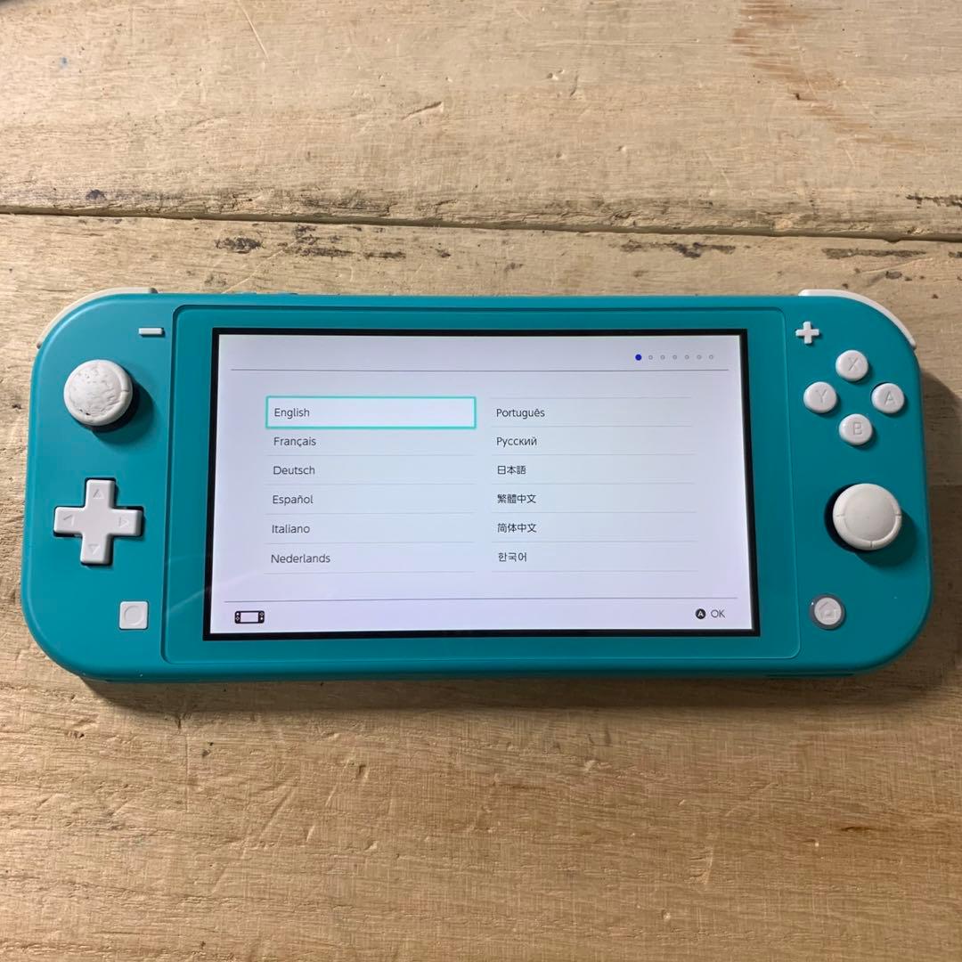 動作確認済み　Nintendo Switch Lite 本体のみ　ターコイズ