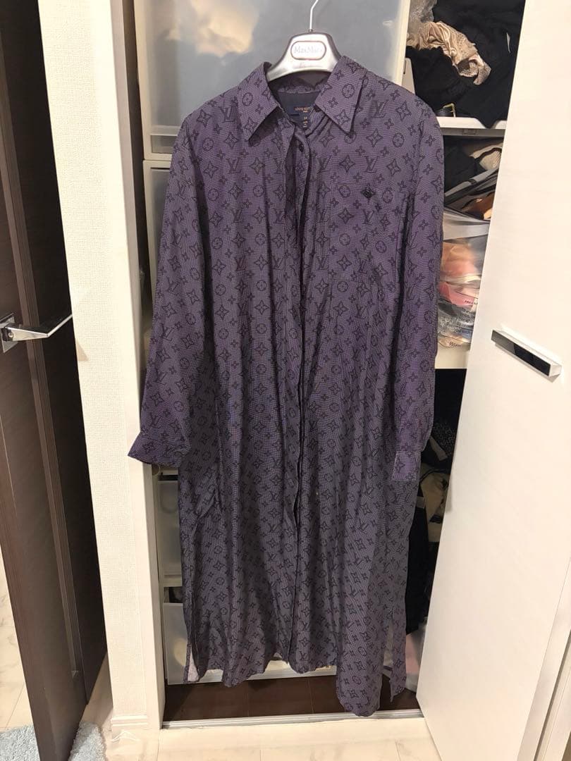 Louis Vuitton シャツワンピース 34 ベルトなし
