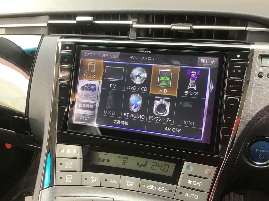 ALPINE EX9Z 30 プリウス 9インチナビ　おまけ多数