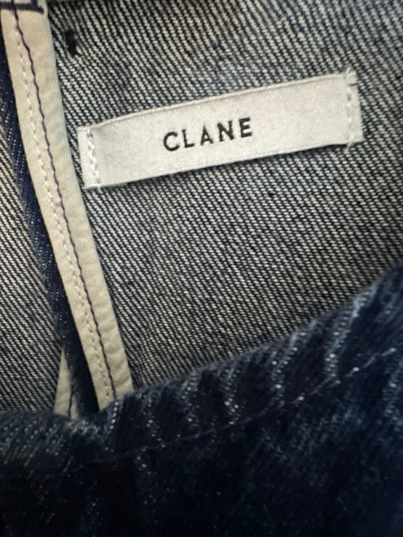 【CLANE】正規品 / BACK OPEN DENIM ALL IN ONE