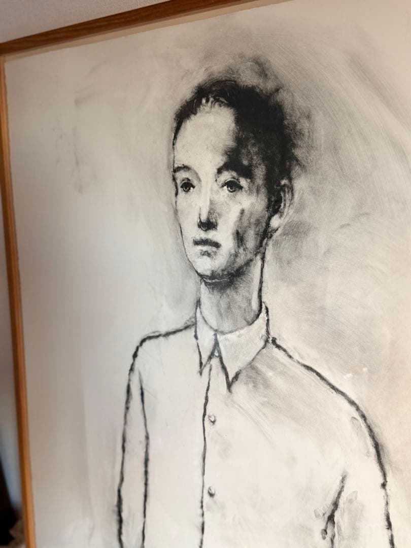 舟越桂　少年の日記　1993 リトグラフ 限定版　 26/50