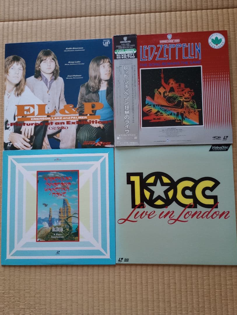 レーザーディスク洋楽ロック、ジャズ等22枚