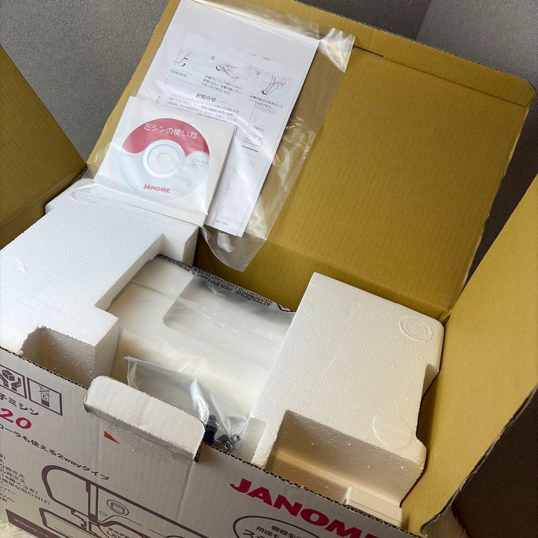【新品未使用&保証書付】 JANOME ジャノメ CL-620 電子ミシン
