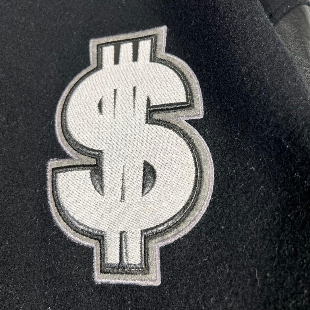 Swagger スワッガ スタジャン レザー切り替え XL