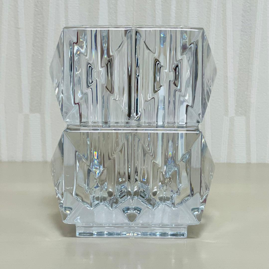 未使用 Baccarat バカラ ルクソール 花瓶 フラワーベース ペンホルダー