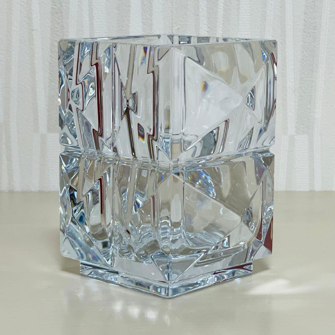 未使用 Baccarat バカラ ルクソール 花瓶 フラワーベース ペンホルダー
