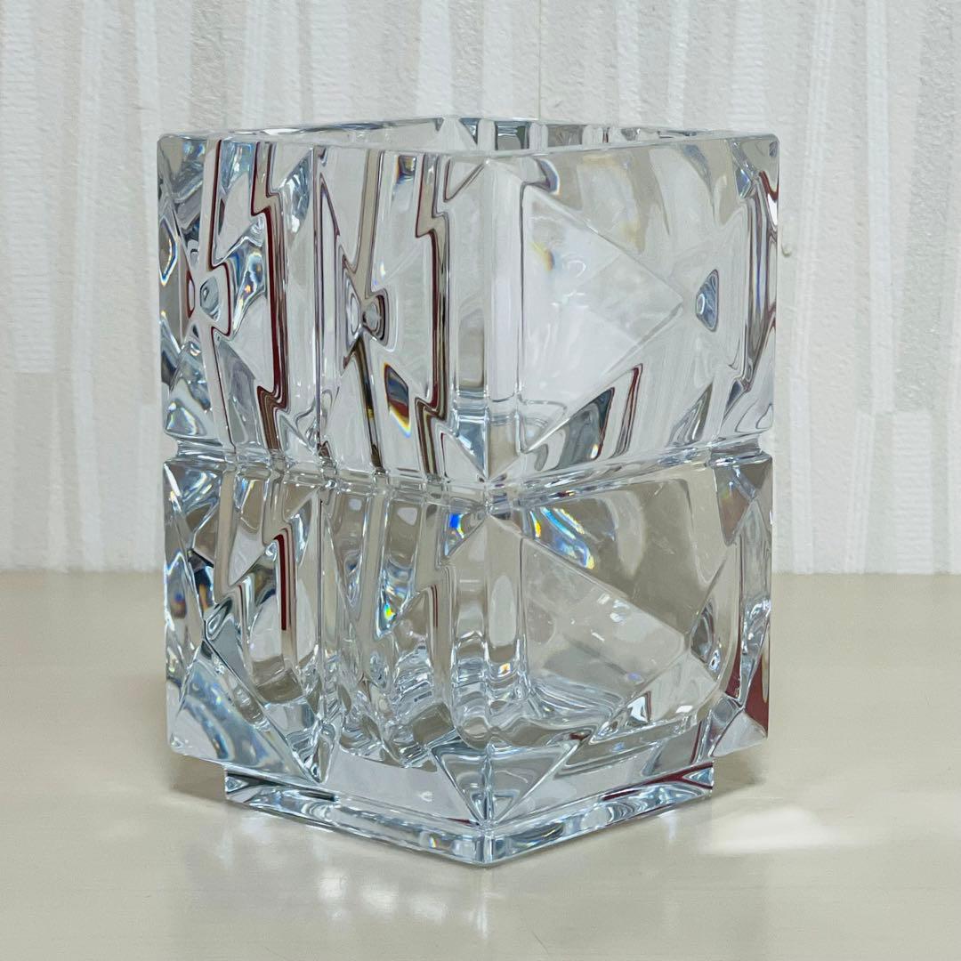 未使用 Baccarat バカラ ルクソール 花瓶 フラワーベース ペンホルダー