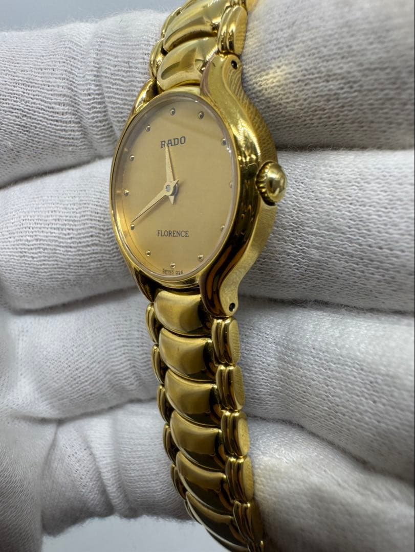 ラドー FLORENCE ゴールドブレス 腕時計