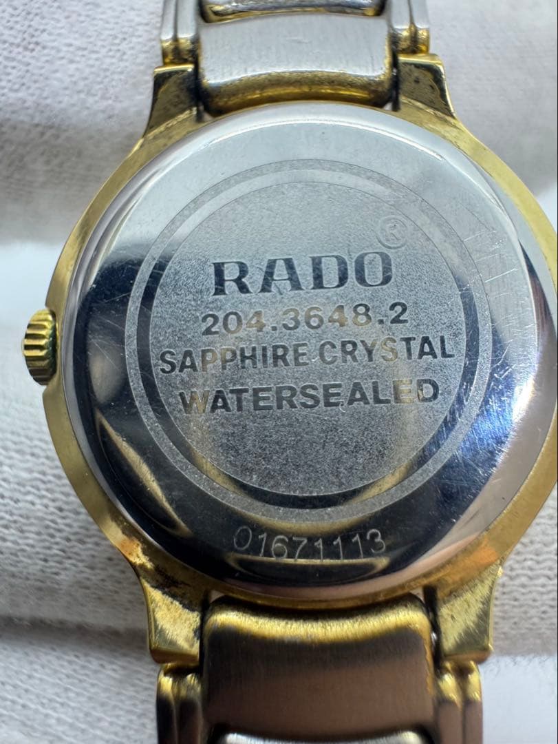 ラドー FLORENCE ゴールドブレス 腕時計