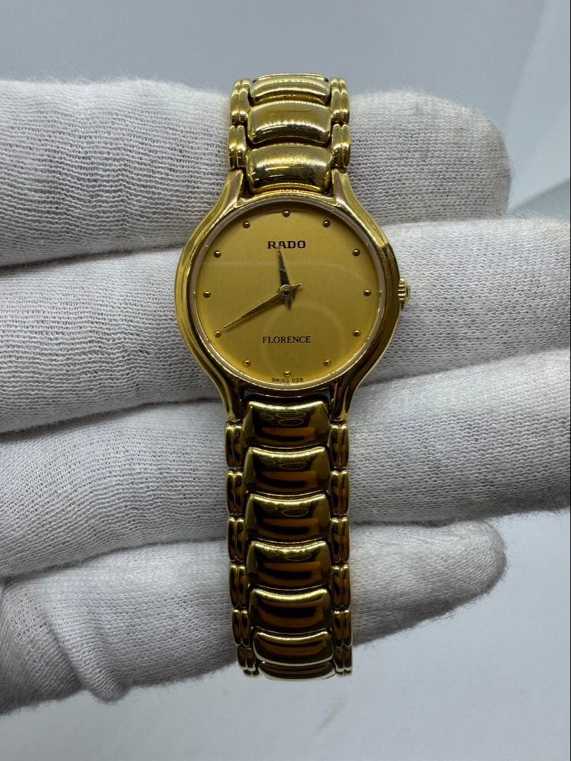 ラドー FLORENCE ゴールドブレス 腕時計