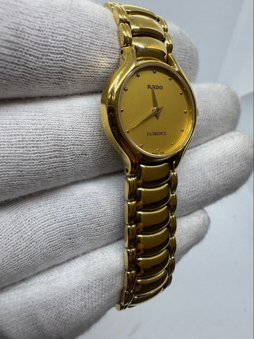 ラドー FLORENCE ゴールドブレス 腕時計