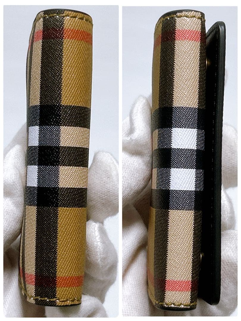 新品未使用✨バーバリー ノバチェック キーケース 6連 リング付き 箱・袋付き