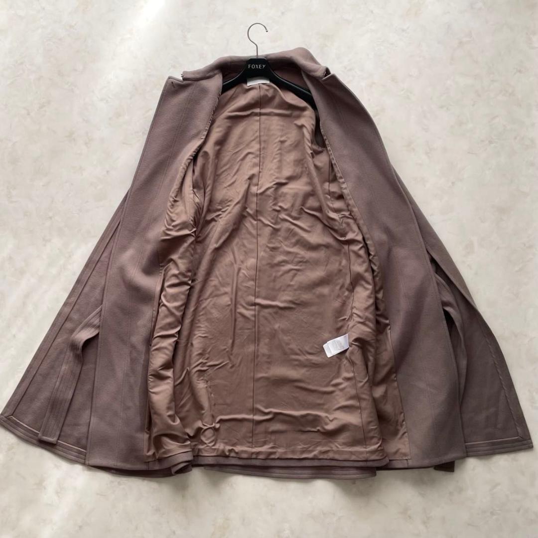 【未使用級】CELFORD ケープコート マント　マキシ丈　ベルト付き　36 S