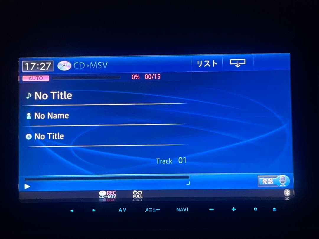 カロッツエリア　AVIC-ZH77