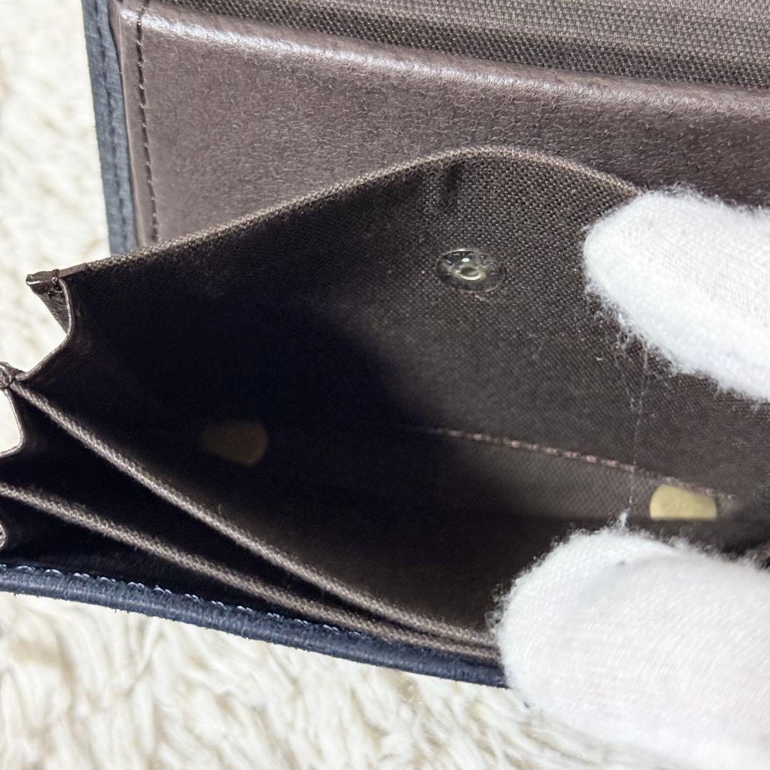 未使用✨エムピウ　ミッレフォッリエⅡ P25 クアドレッティ　ネイビー　希少