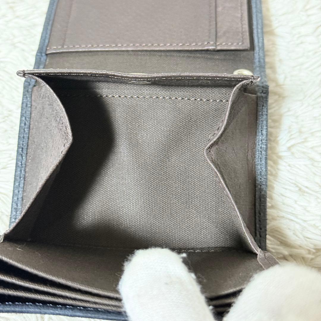 未使用✨エムピウ　ミッレフォッリエⅡ P25 クアドレッティ　ネイビー　希少