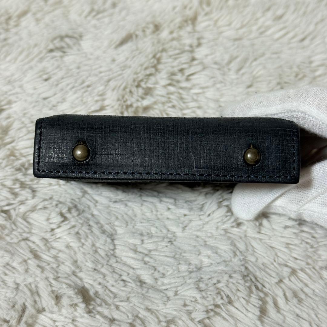 未使用✨エムピウ　ミッレフォッリエⅡ P25 クアドレッティ　ネイビー　希少