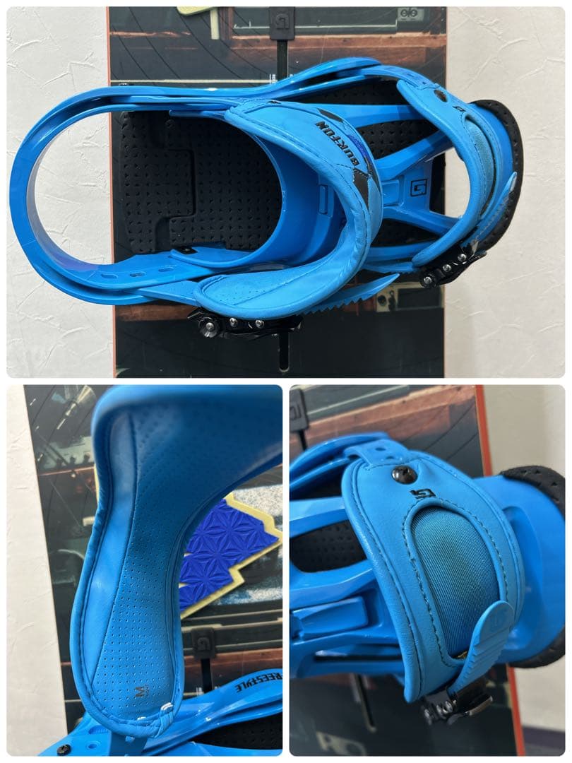 中古品　BURTON BLUNT 154cmセット(A-03)