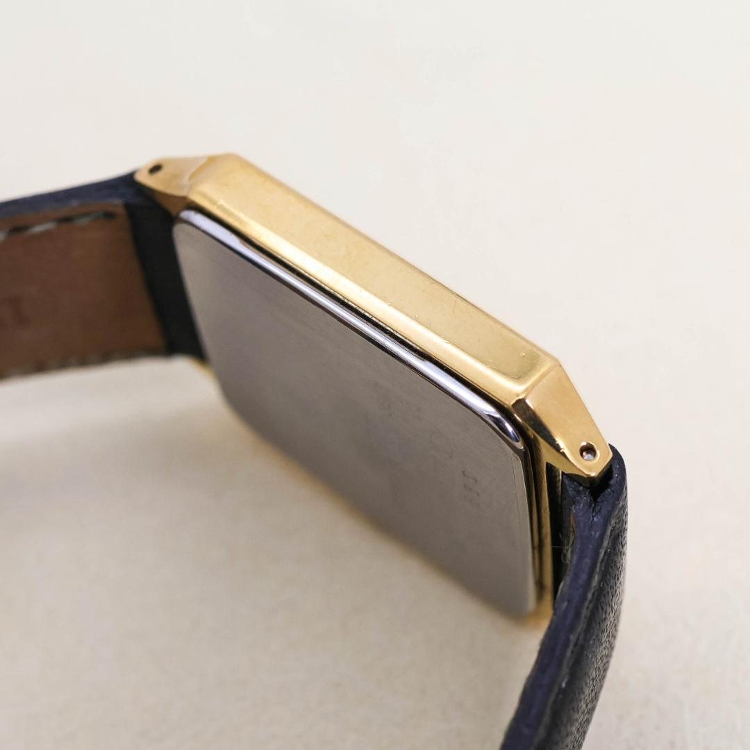 稼働 SEIKO sprit 腕時計 ゴールド 新品電池 レザーベルト 2631