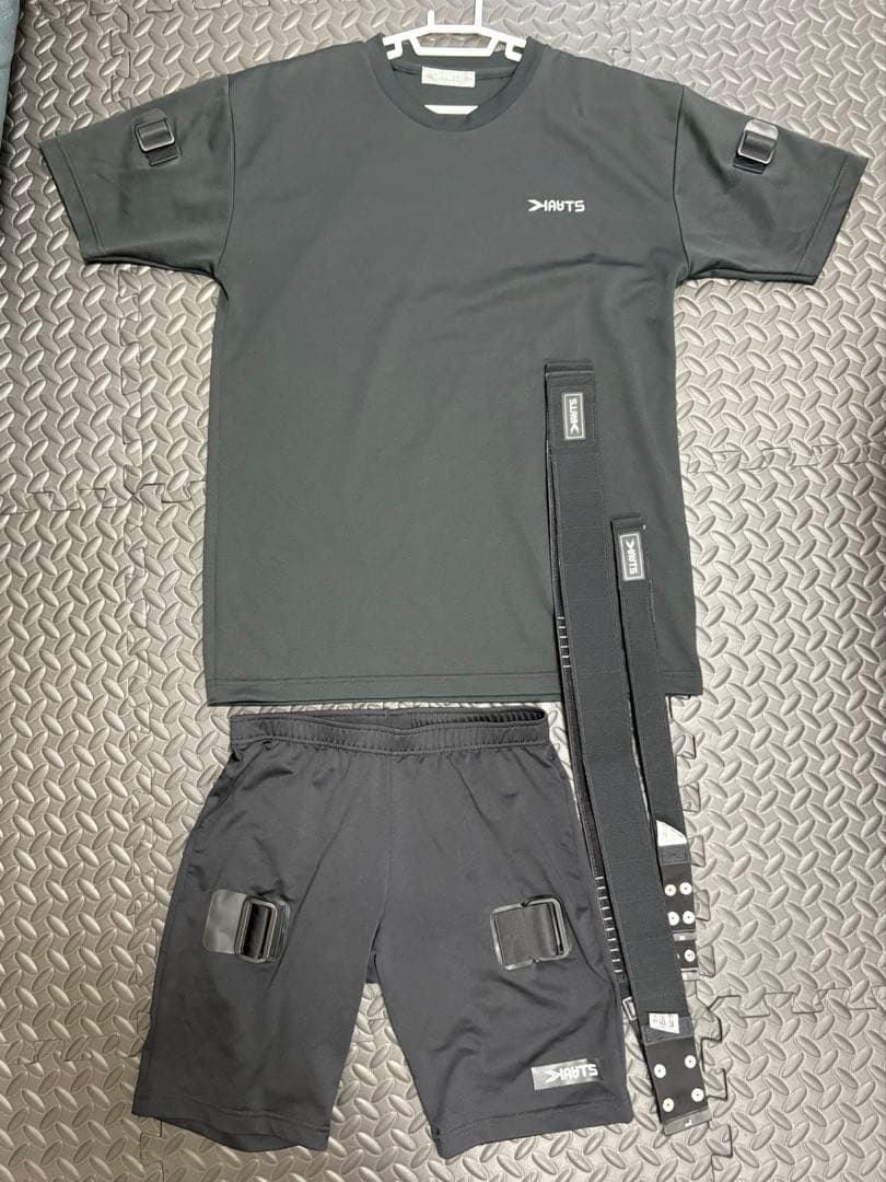 【KAATS（加圧）】シャツ&パンツ ベルト腕 脚