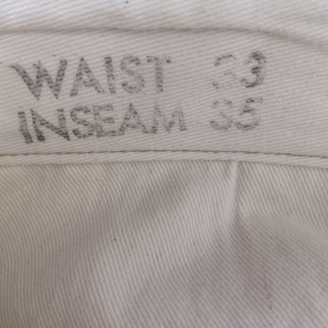 BR40025 ベージュ チノパン ウエスト33インチ　バズリクソンズ　新品