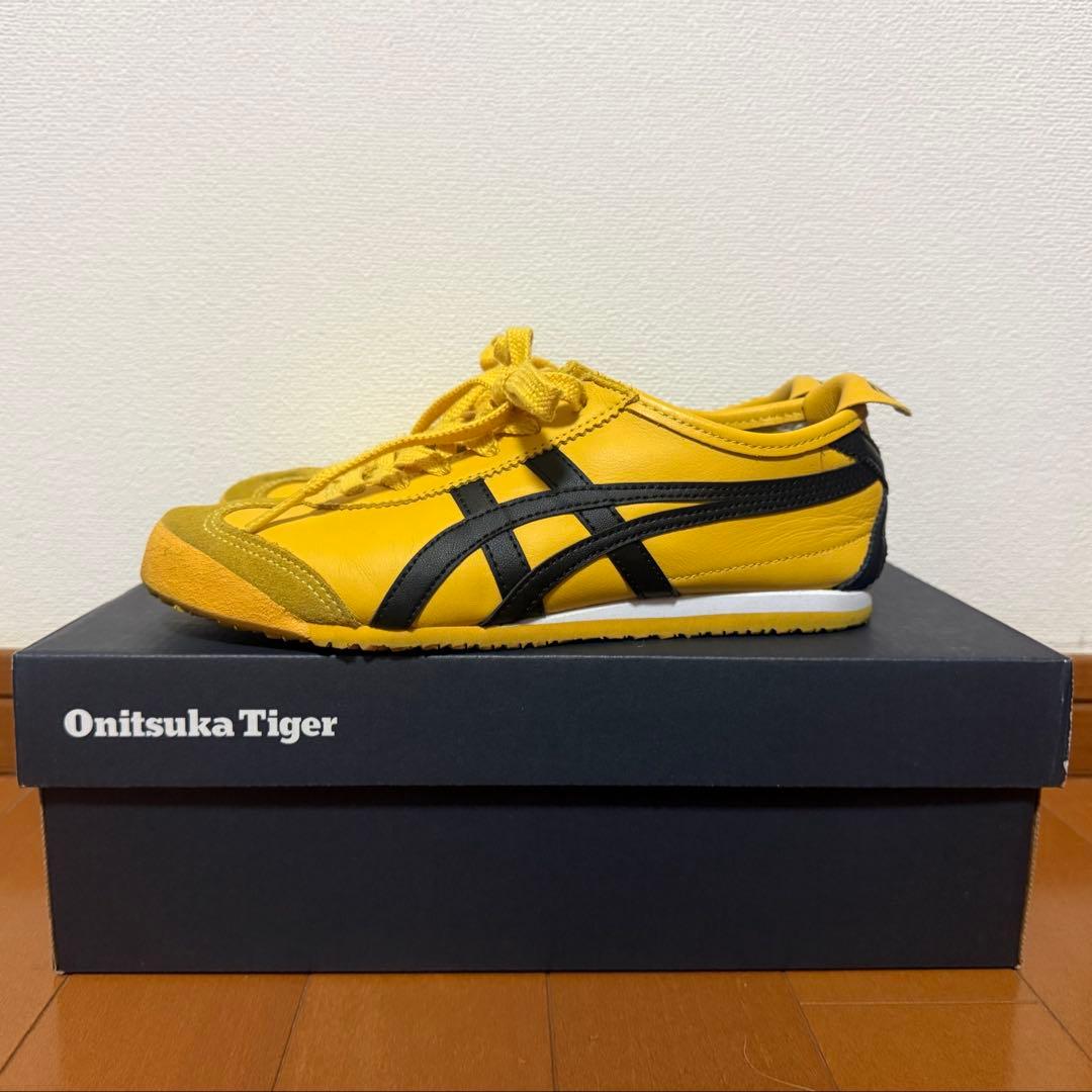 オニツカタイガー　メキシコ66 イエロー