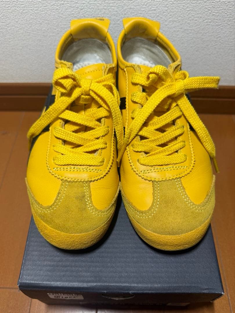 オニツカタイガー　メキシコ66 イエロー