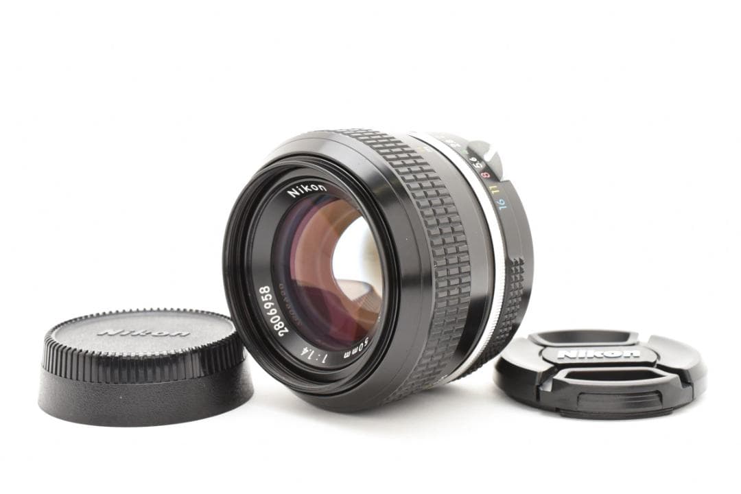 新品級 NIKON ニコン NIKKOR 50mm F1.4 B807
