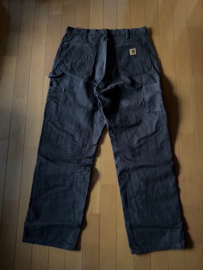カーハート　Carhartt ダブルニー　ブラウン　ダック vintage