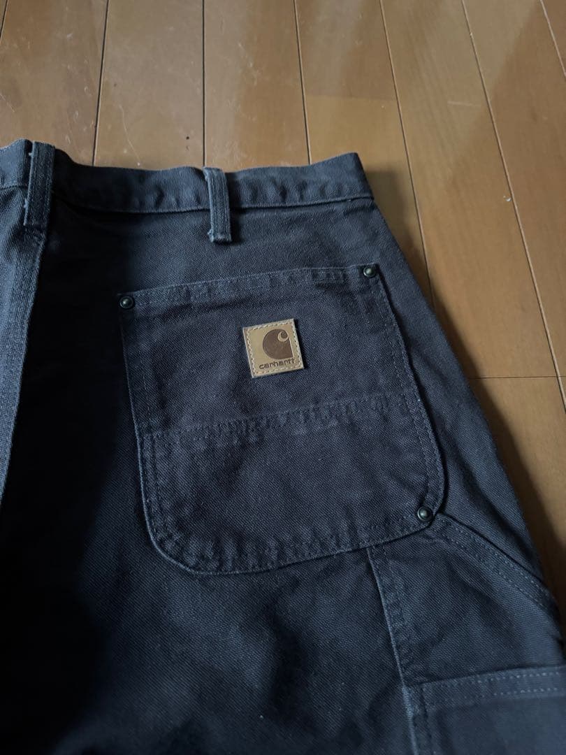 カーハート　Carhartt ダブルニー　ブラウン　ダック vintage