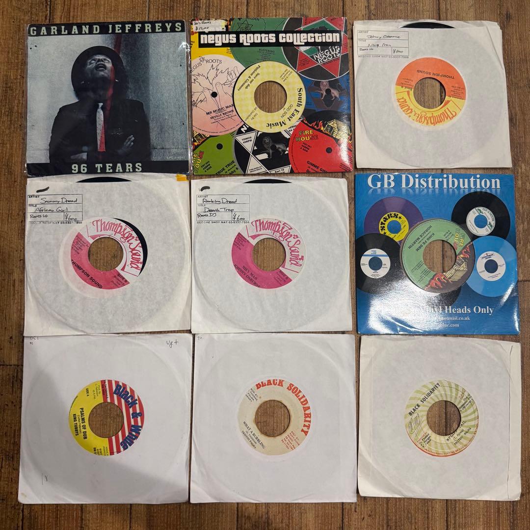 早い者勝ち　dub reggae シングル　7インチ　レコード　まとめ売り　レア