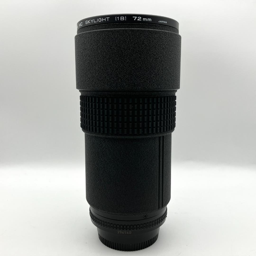 極美品 Nikon  AF NIKKOR 180mm f/2.8 ED