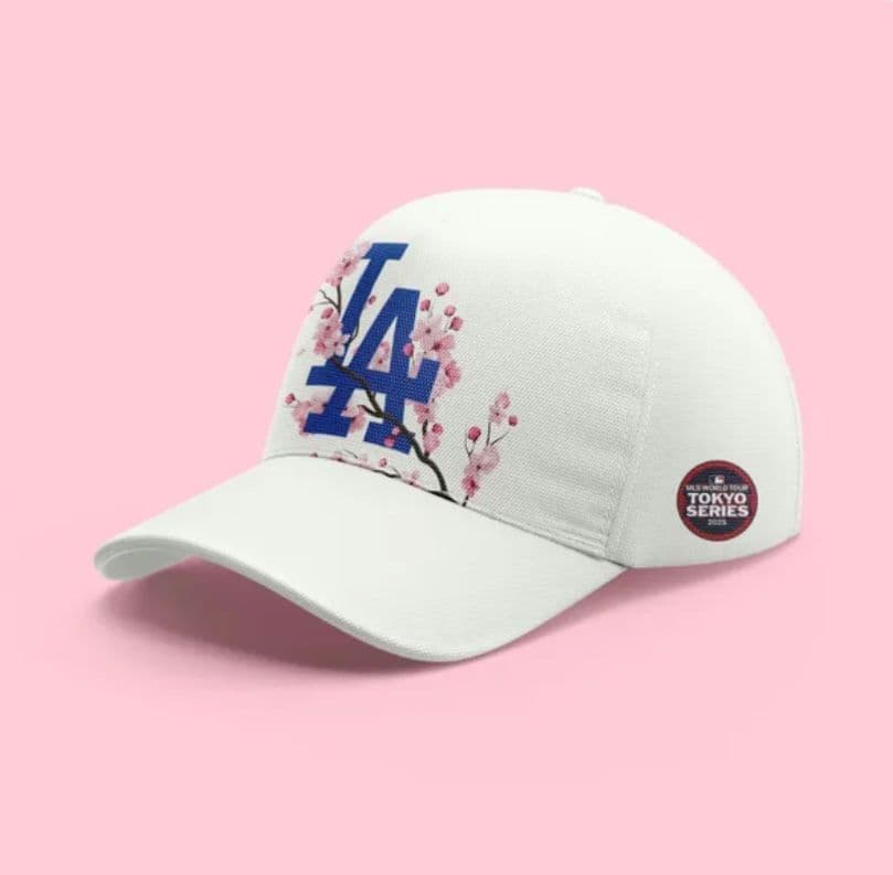 MLB TOKYO SERIES ドジャース桜キャップ