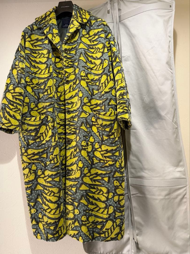 ミナペルホネン　wind bird ロングコート 38サイズ