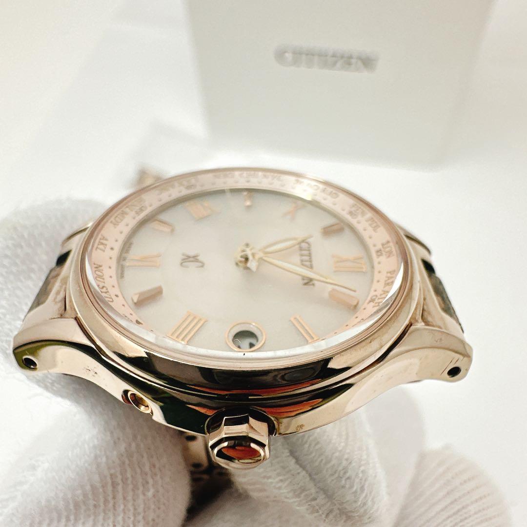 CITIZEN XC 腕時計 ローズゴールド クロスシー　ハッピーフライト