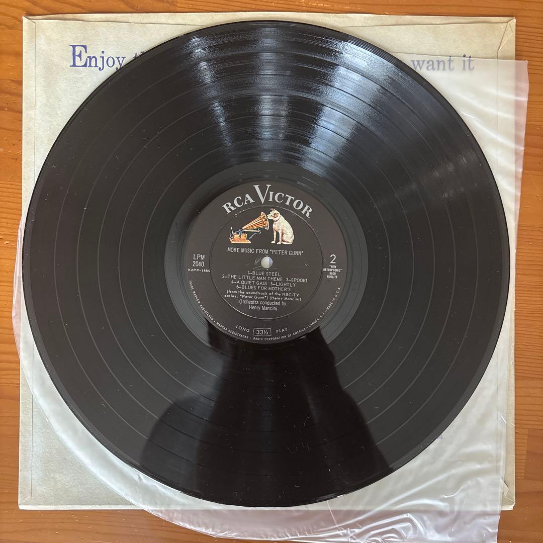 洋楽 more music from PETER GUNN LP