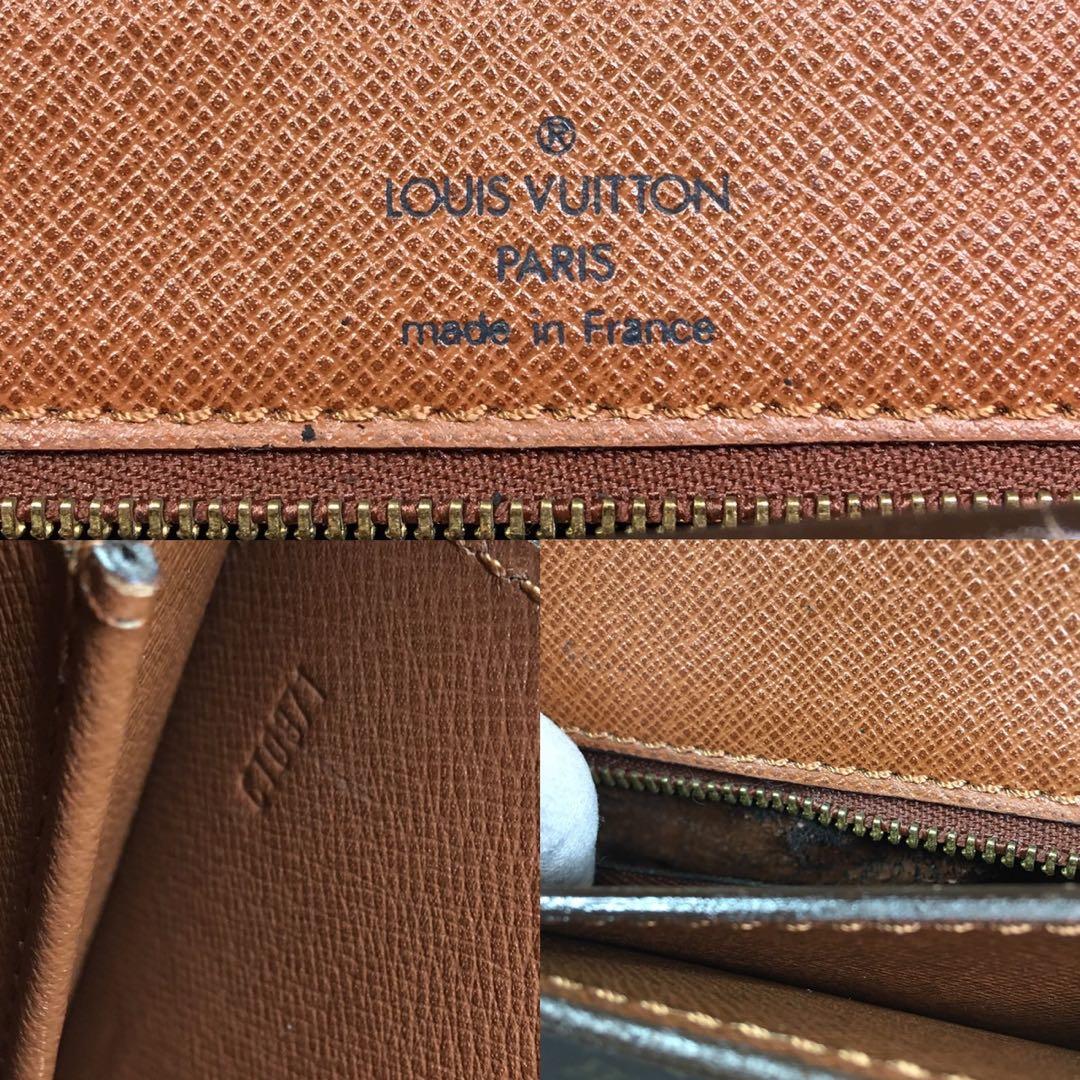 ルイヴィトン　モノグラム　コンセイエ ビジネバッグ　ハンドバッグ