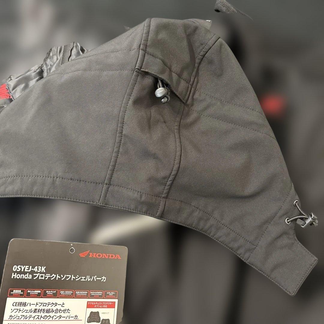 ホンダ プロテクトソフトシェルパーカ ブラック