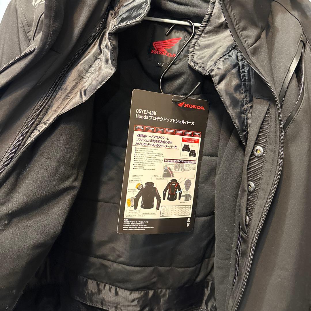 ホンダ プロテクトソフトシェルパーカ ブラック