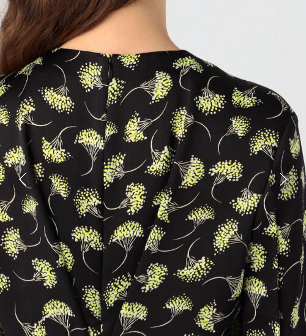 極美品✨ボールジィ パトリニアプリント バックタックワンピース