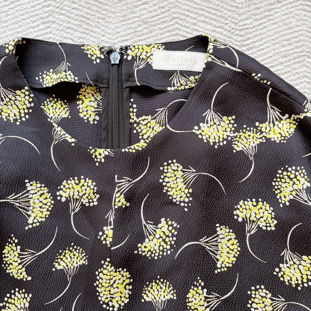 極美品✨ボールジィ パトリニアプリント バックタックワンピース