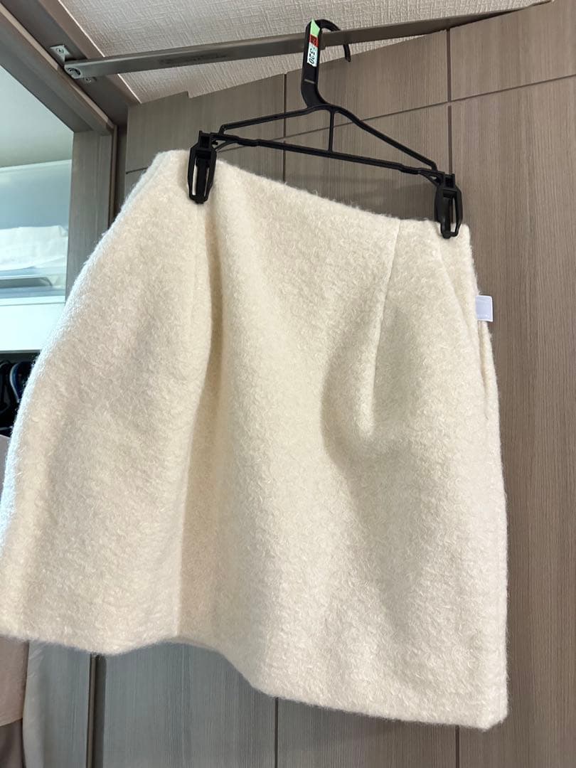 CELFORD バリエーションミニスカート　アイボリーサイズ36